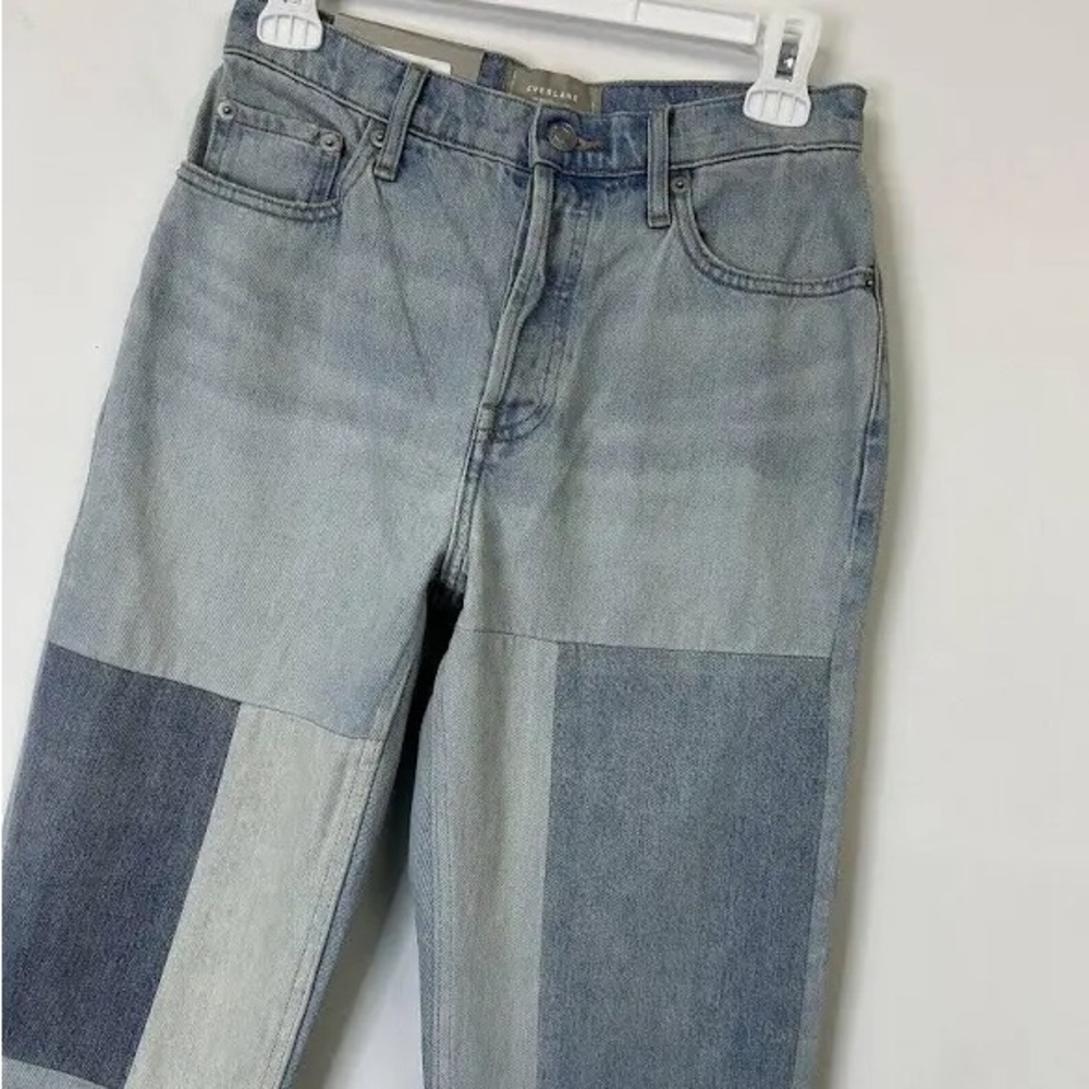 Everlane 90s Cheeky Patchwork Denim Jeans